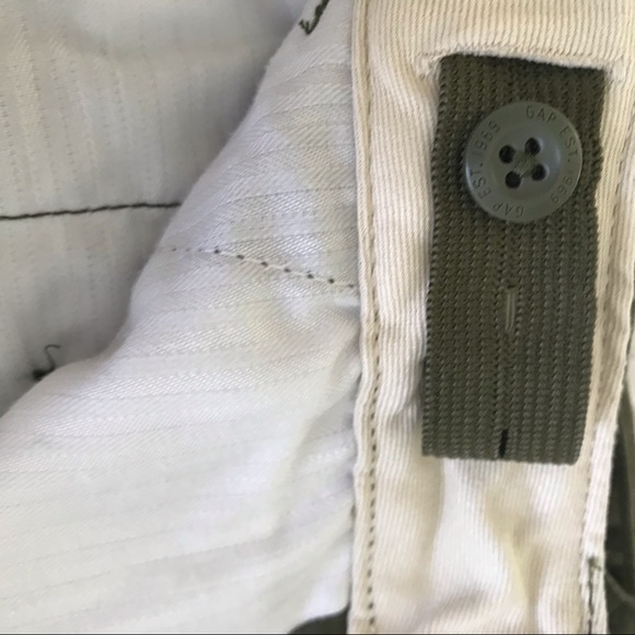 Gap Kids Boy size 14 army green style chino - Picture 6 of 8